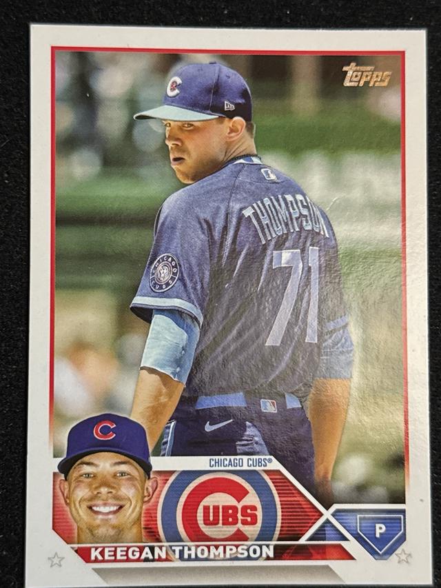 2023 Topps Series 1 Keegan Thompson BASE COMPLETE SET #40