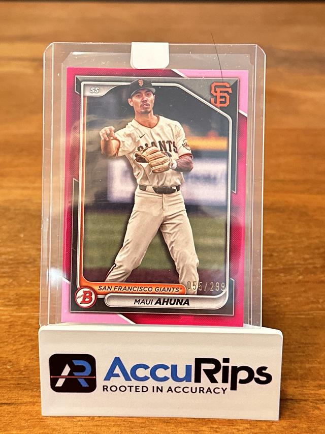 2024 Bowman Maui Ahuna PAPER PROSPECTS II Fuchsia /299 #BP-26