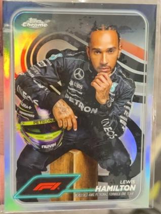 2024 Topps Chrome Formula 1 Lewis Hamilton F1 Drivers #6