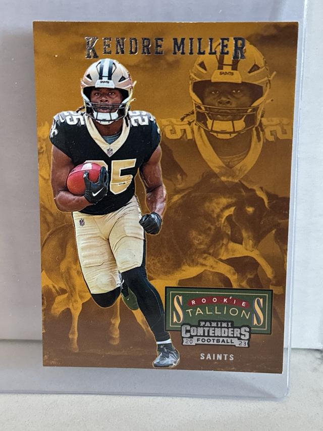 2023 Panini Contenders Kendre Miller Rookie Stallions  #15