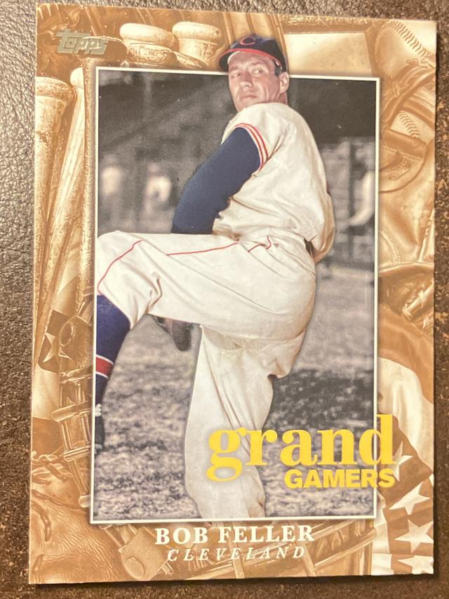 2024 Topps Series 1 Bob Feller Cleveland GRAND GAMERS #GOG-24