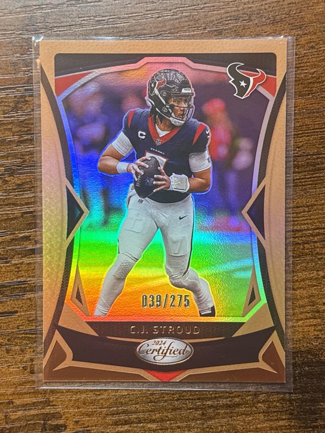 2024 Panini Certified Football C.J. Stroud Bronze Mirror /275 #18 RC