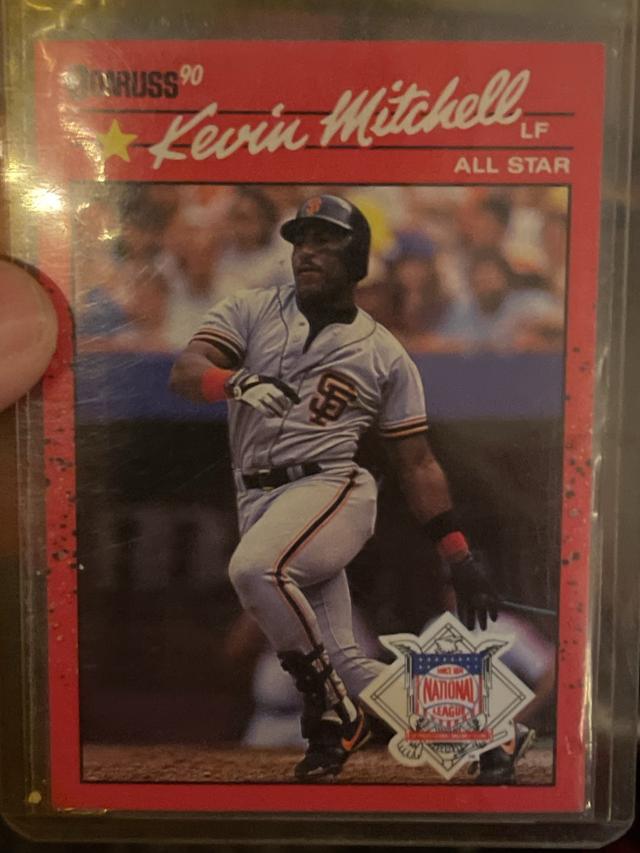 1990 Donruss Kevin Mitchell  All Star #715 