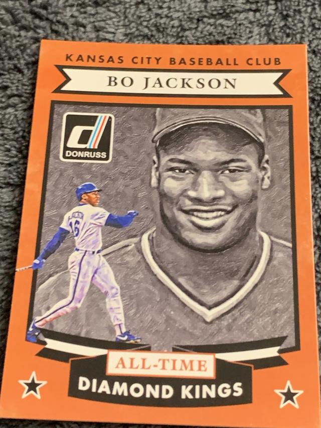 2015 Donruss Bo Jackson All-Time Diamond Kings Set #28