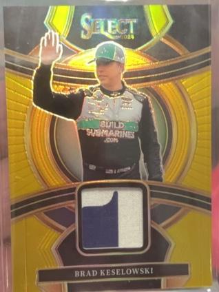 2024 Panini Select NASCAR Brad Keselowski Selective Swatches /10 #SS-BKS