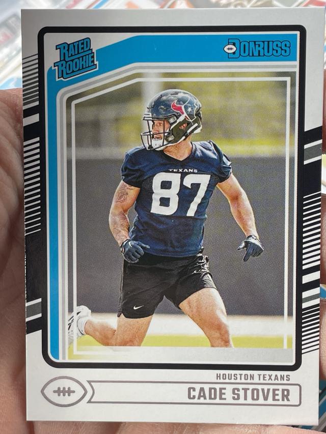 2024 Donruss Football Cade Stover Rated Rookies #304