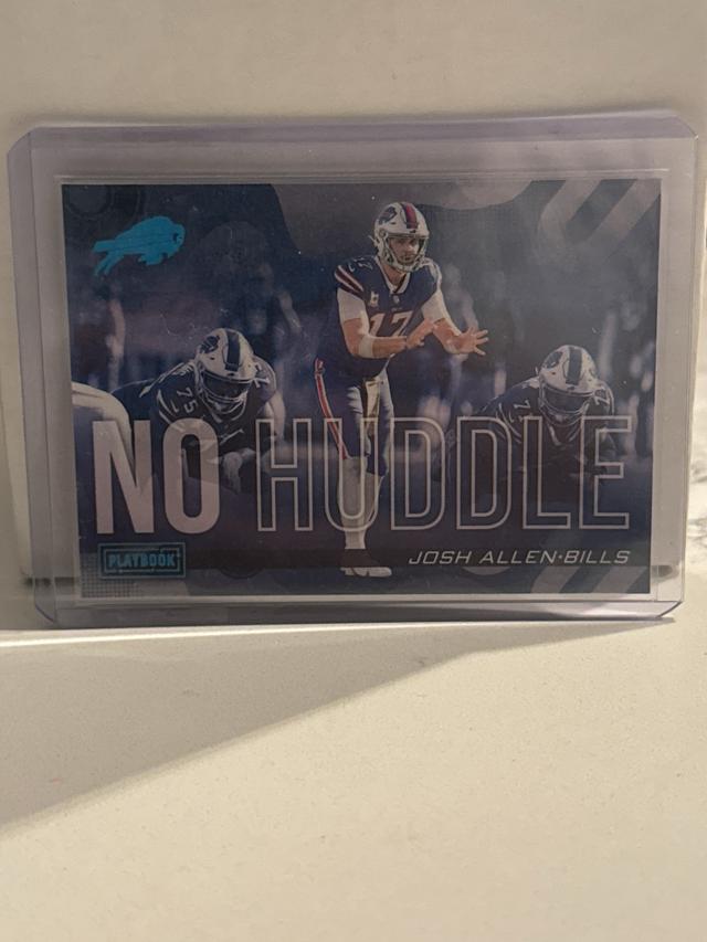 2021 Panini Playbook Josh Allen No Huddle Set #NH-JAL