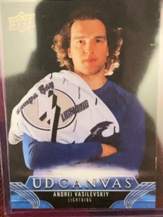 2023-24 Upper Deck Series 2 Hockey Andrei Vasilevskiy UD Canvas Checklist #C194