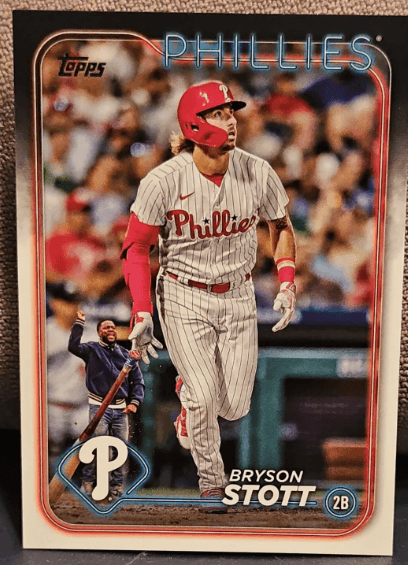 2024 Topps Series 1 Bryson Stott ﻿KEVIN HART VARIATION /52 #139