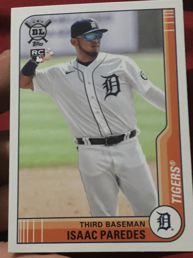 2021 Topps Big League Isaac Paredes ﻿Base Set #13