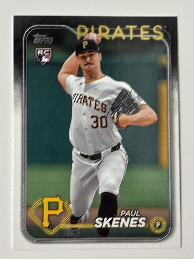 2024 Topps Update Series Paul Skenes ﻿Base Set #US100