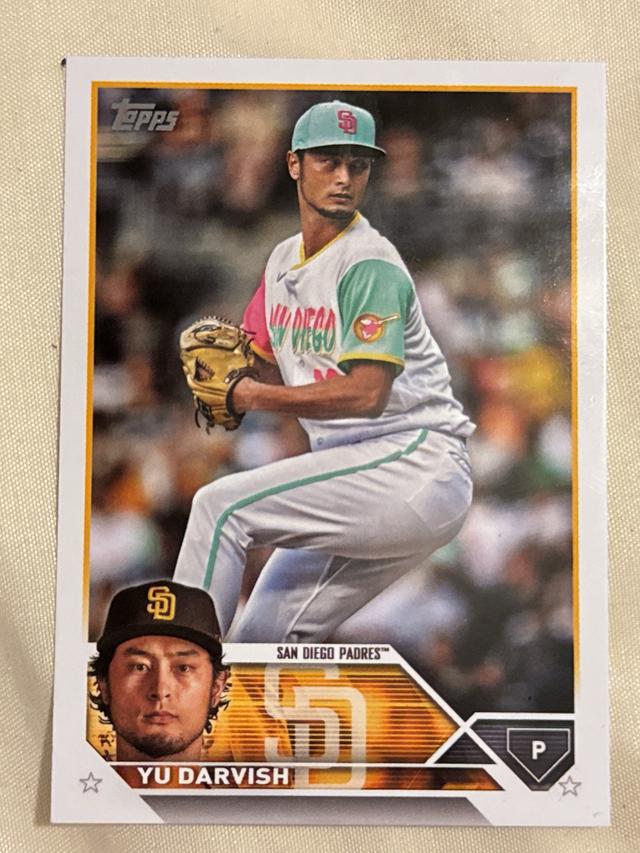 2023 Topps Series 1 Yu Darvish BASE COMPLETE SET #279