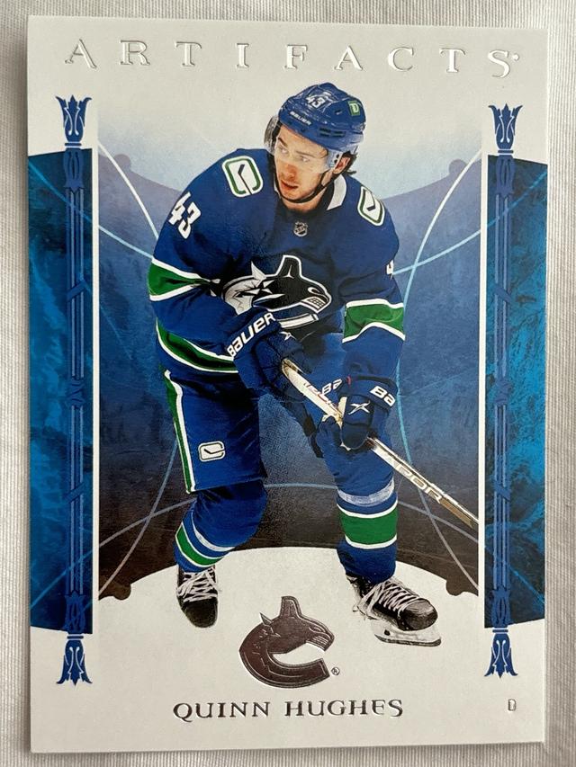 2022-23 Upper Deck Artifacts Quinn Hughes Base Set #37