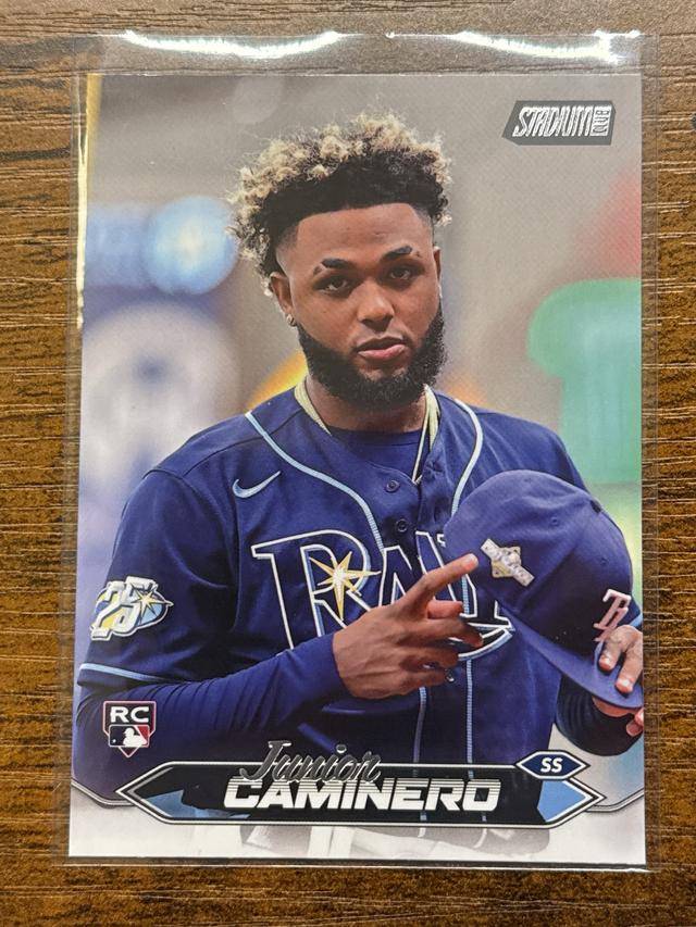 2024 Topps Stadium Club Junior Caminero ﻿Base Set #223