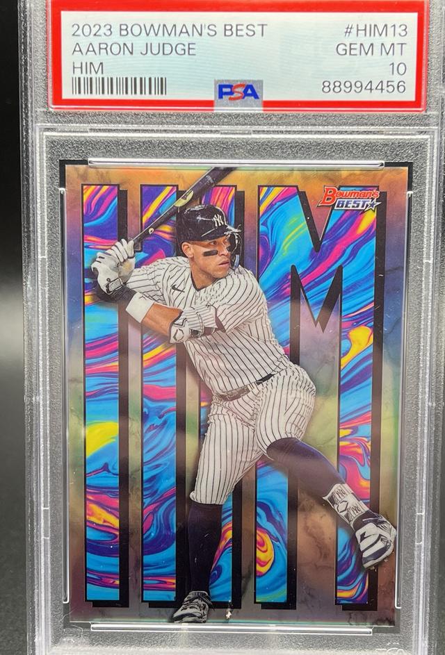 2023 Bowman's Best  Aaron Judge PSA 10 HIM #HIM-13