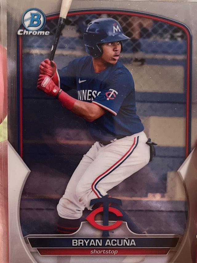 2023 Bowman Bryan Acuña CHROME PROSPECTS #BCP-37