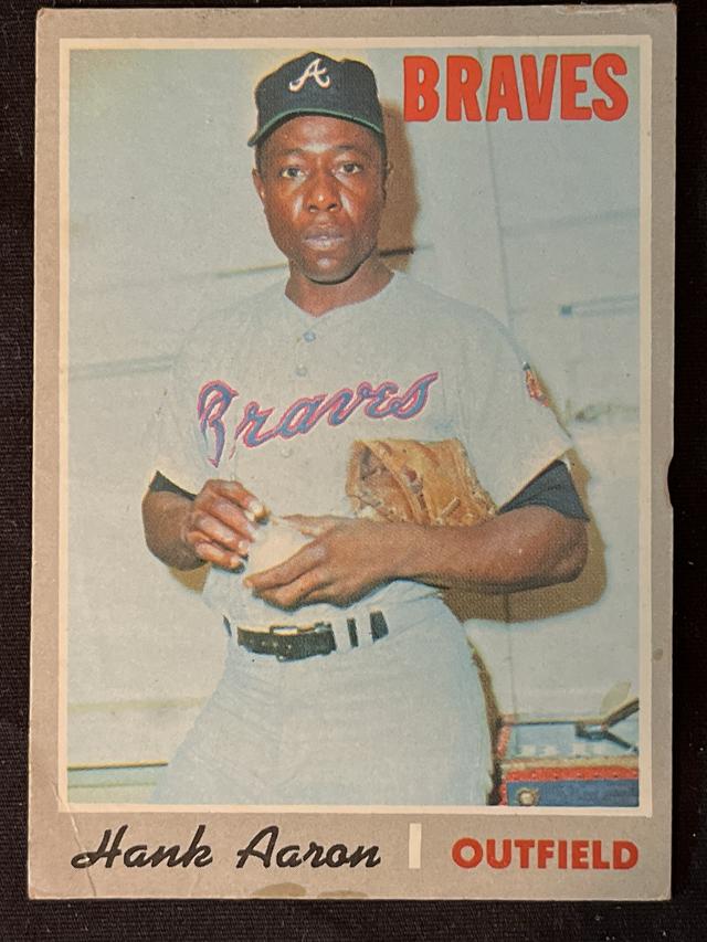 1970 Topps Hank Aaron #500