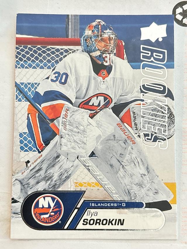 2020-21 Upper Deck Extended Series Ilya Sorokin #28