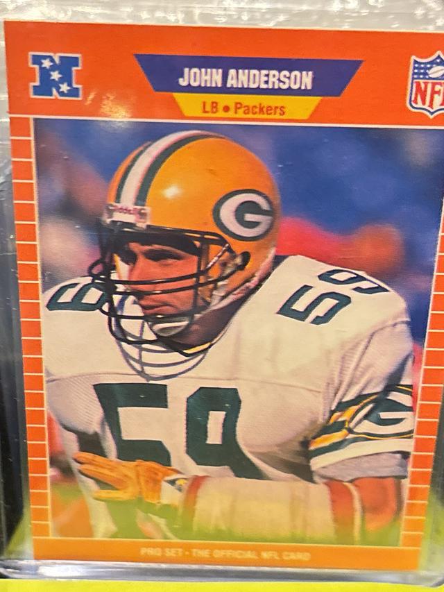 1989 NFL Pro Set John Anderson ﻿Base #128