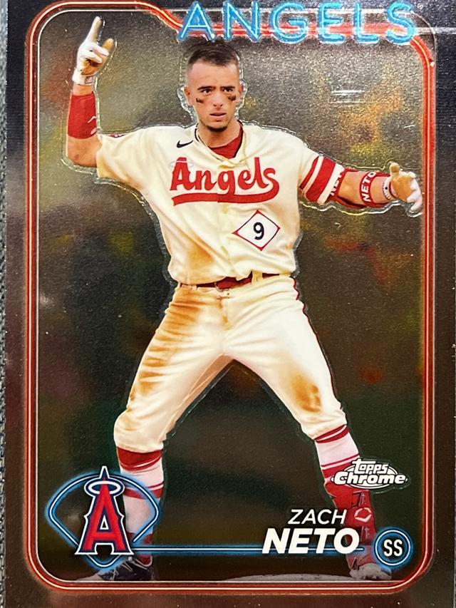 2024 Topps Chrome Zach Neto ﻿Base Set Base #123