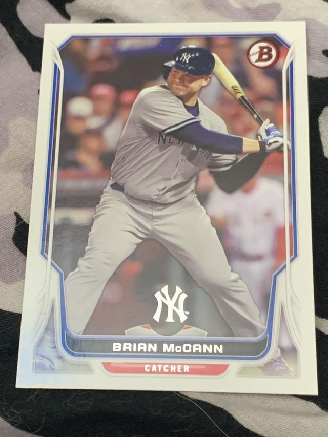 2014 Bowman Brian McCann Base Set #117