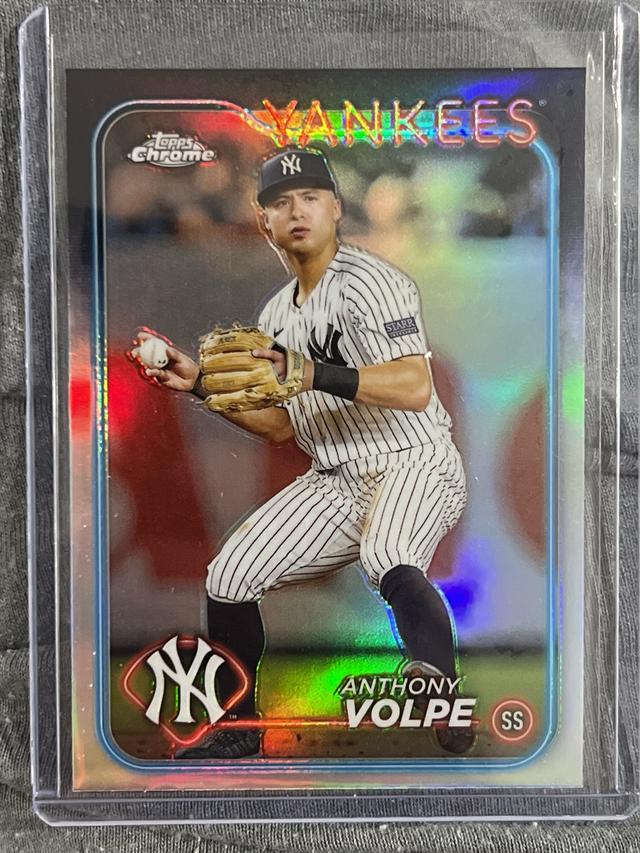 2024 Topps Chrome Anthony Volpe ﻿Base Set #236