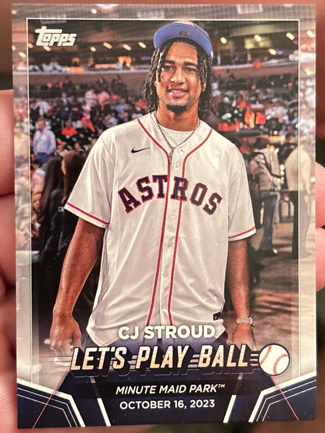 2024 Topps Series 2 CJ Stroud 2023 PLAY BALL #PB-1