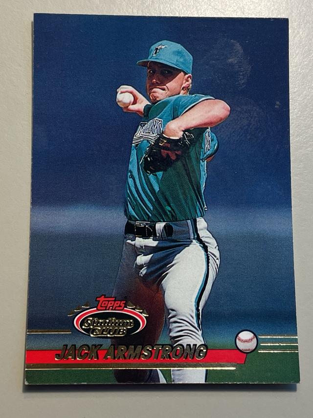 1993 Topps Stadium Club Jack Armstrong ﻿Series 2 #567