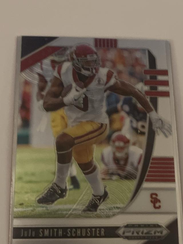 2020 Panini Prizm Draft Picks JuJu Smith-Schuster - USC Trojans Base Set #58