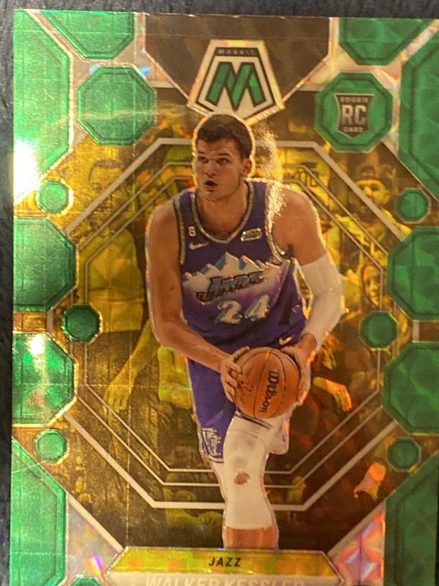 2022-23 Panini Mosaic Walker Kessler Green #212