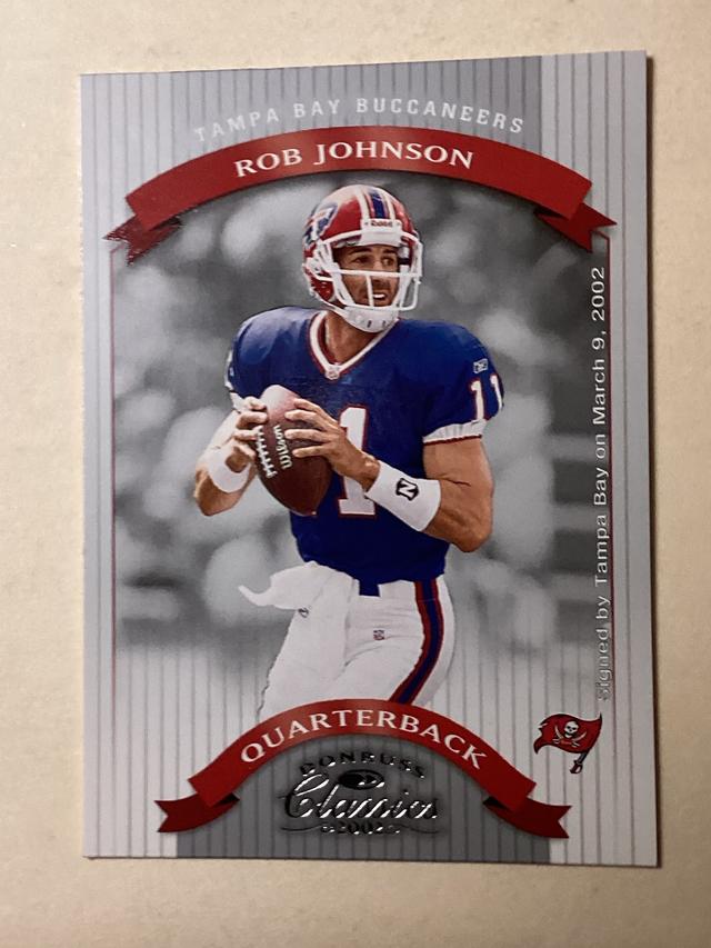 2002 Donruss Classics Football Rob Johnson ﻿Base #49