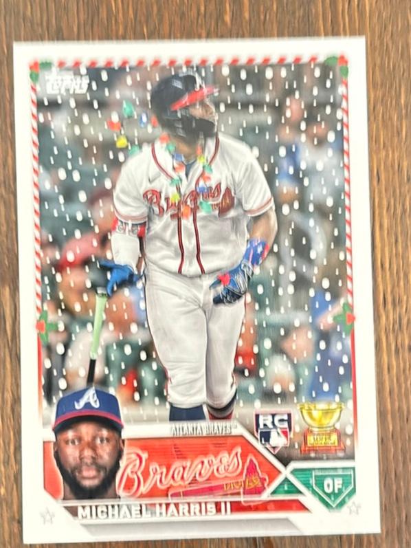 2023 Topps Holiday Michael Harris II Rare #H105