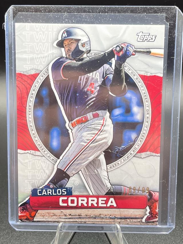 2023 Topps Rip Carlos Correa BASE CARDS #41