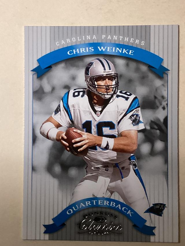 2002 Donruss Classics Football Chris Weinke ﻿Base #5