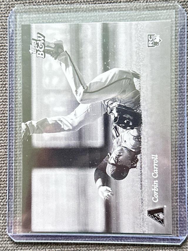 2023 Topps Black and White Corbin Carroll Short Print IV #2