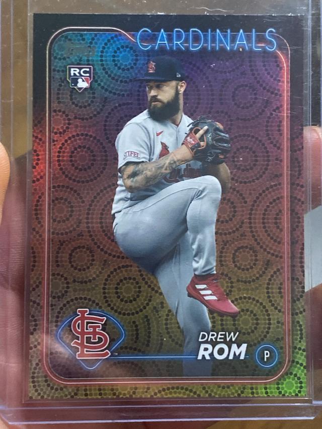 2024 Topps Series 2 Drew Rom BASE SET Holiday #476