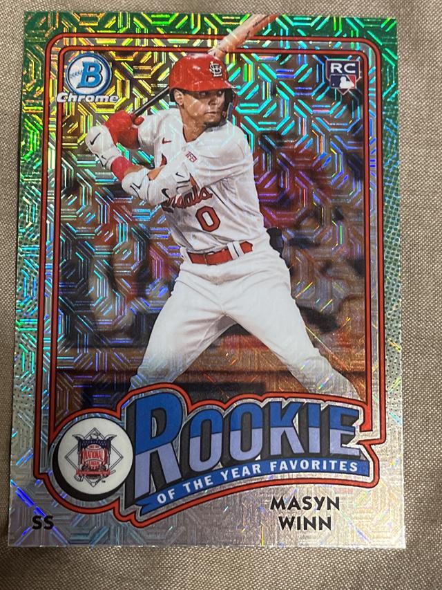 2024 Bowman Mega Box Masyn Winn ROY FAVORITES #ROY-3