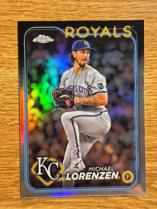 2024 Topps Chrome Update Michael Lorenzen ﻿Base Set Refractors #USC11