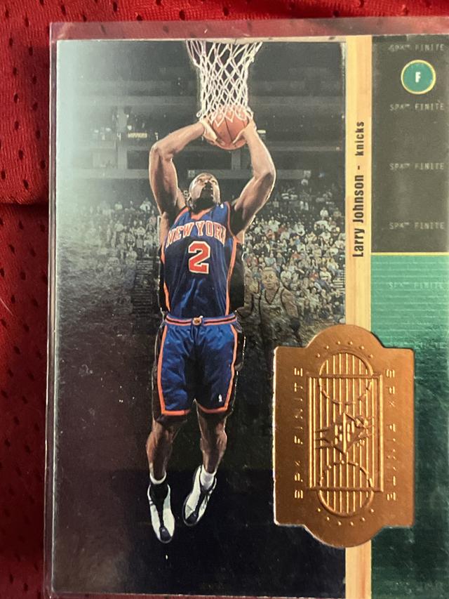 1998 UD SPx Finite Larry Johnson  ﻿Series One #15