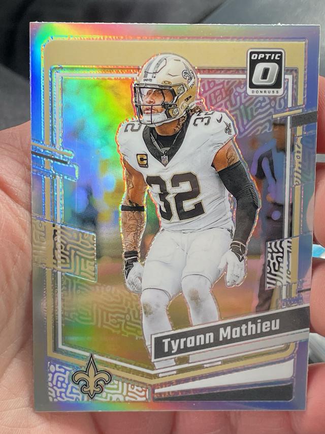 2023 Donruss Optic Tyrann Mathieu ﻿Base Set Holo #140