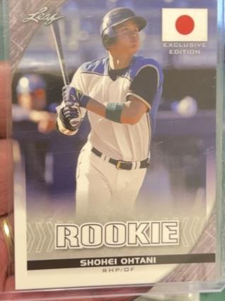 2018 Leaf Exclusive Edition Shohei Ohtani ﻿Japan Flag #FL-O1