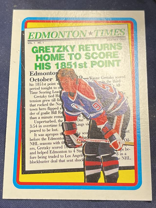 1990-91 Topps Hockey Wayne Gretzky ﻿Base #2