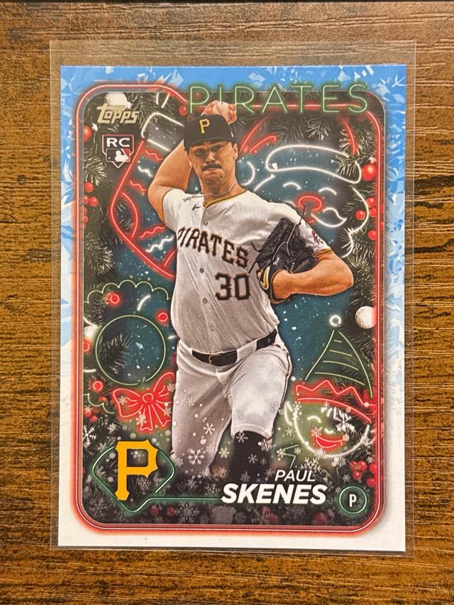 2024 Topps Holiday Paul Skenes ﻿Base Set #H165