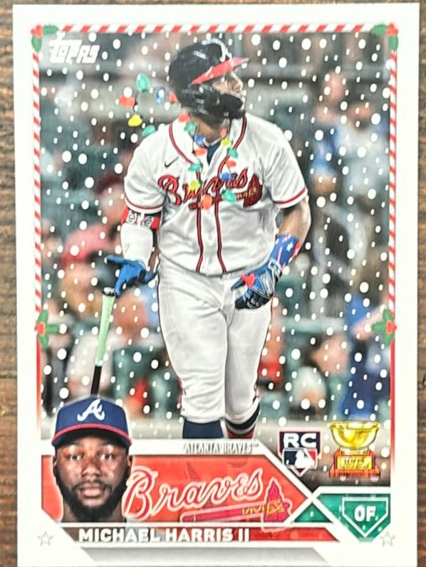 2023 Topps Holiday Michael Harris II Rare #H105