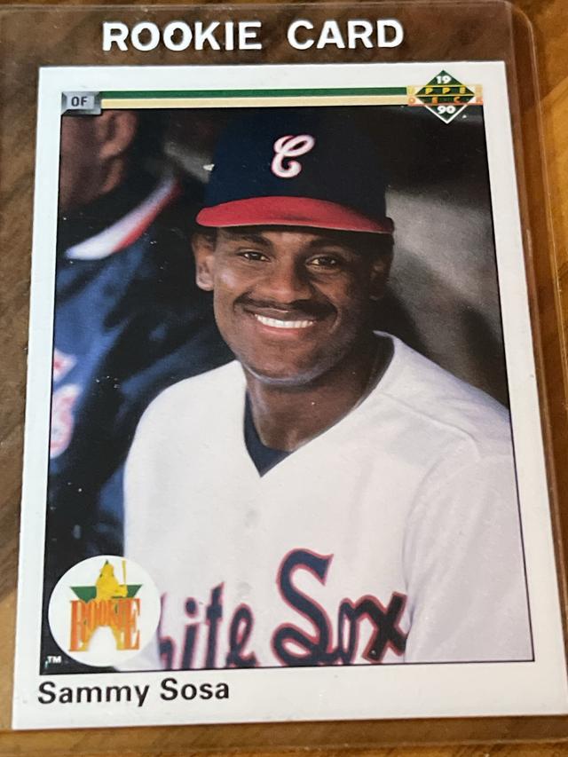 1990 Upper Deck Sammy Sosa Base Set #17