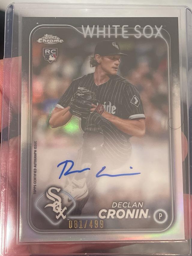 2024 Topps Chrome Declan Cronin Refractors /499 #RA-DCR