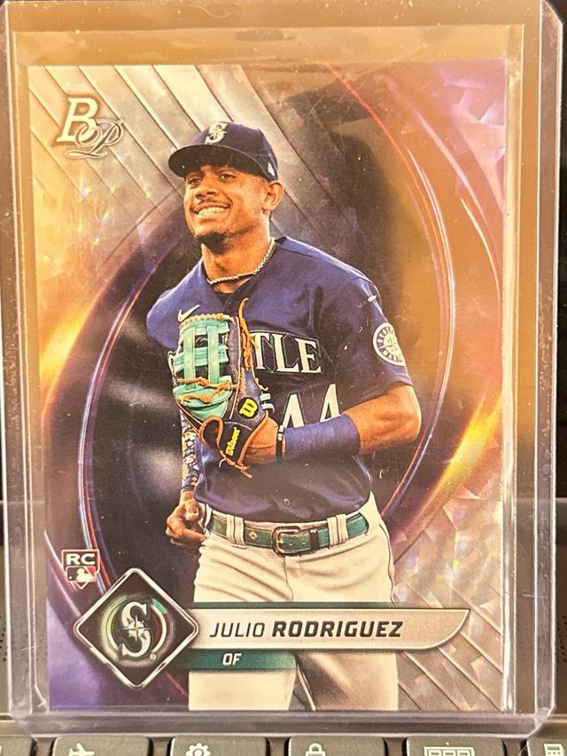 2022 Topps Bowman Platinum Julio Rodriguez BASE CARDS #41