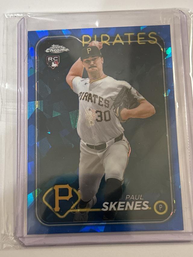 Paul Skenes 2024 Topps Chrome Sapphire Update Series ﻿RC Rookie #USCS100