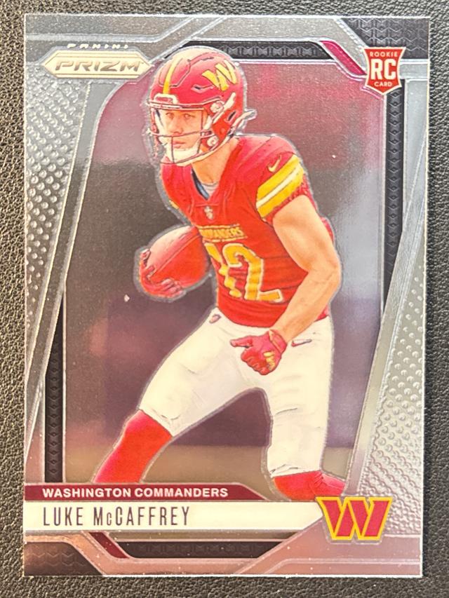 2024 Panini Prizm Football Luke McCaffrey Rookies #367