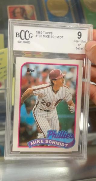 1989 Topps Mike Schmidt Base Set #100